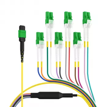 EFB Elektronik MTPF12LCAPC-3 3 m OS2 MTP 12x LC Cavo breakout in fibra ottica