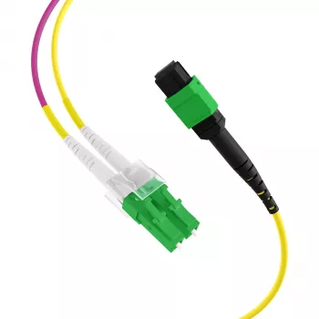 EFB Elektronik MTPF12LCAPC-5 - 5 m - OS2 - MTP - 12x LC Cavo breakout in fibra ottica