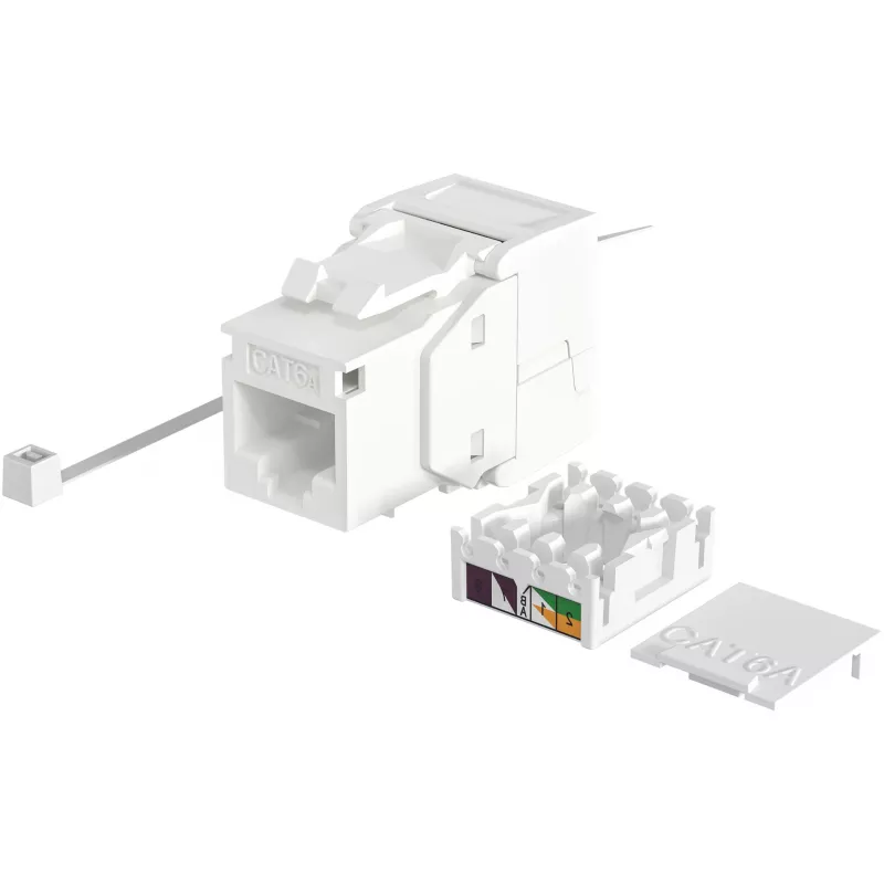 EFB Elektronik Keystone RJ45 UTP Cat.6A 500MHz certificato a componenti - rete - video/analogico