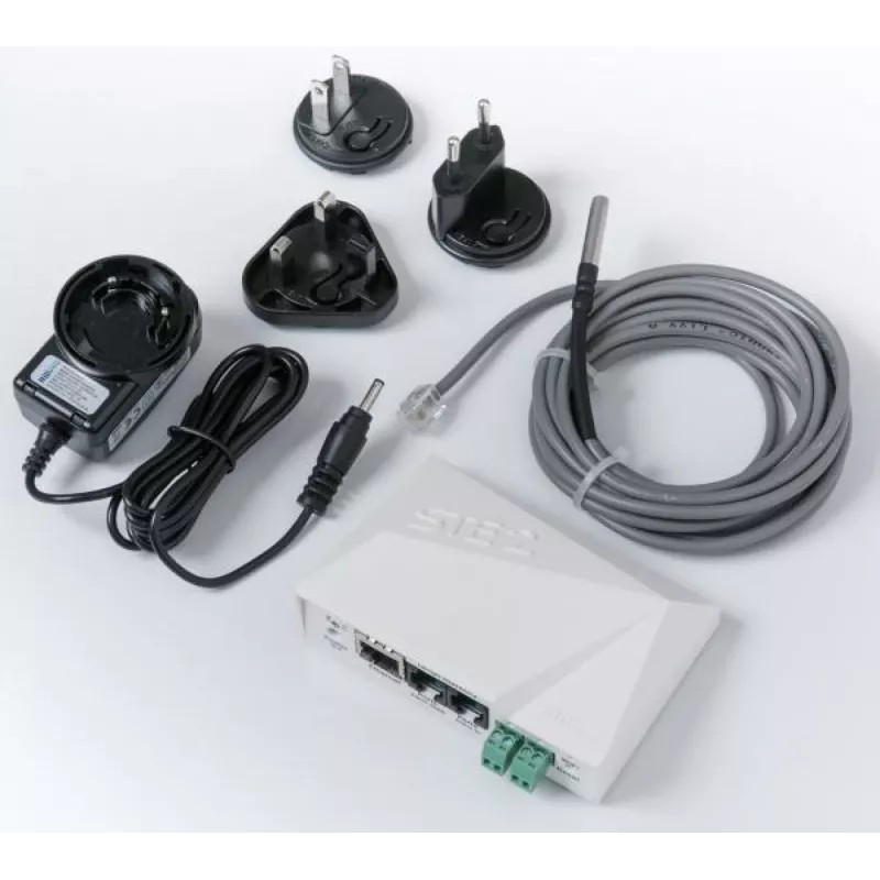 EFB Elektronik termometro IP con e-mail, LAN, WiFi, PoE, SNMP