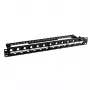 EFB Electronics pannello di distribuzione 19 pollici 1U 24 porte offset ANEXT ottimizzato nero