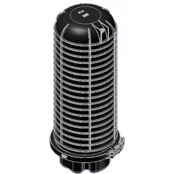 EFB Elektronik muffola dome flat 380 mm altezza 290 x 150 mm