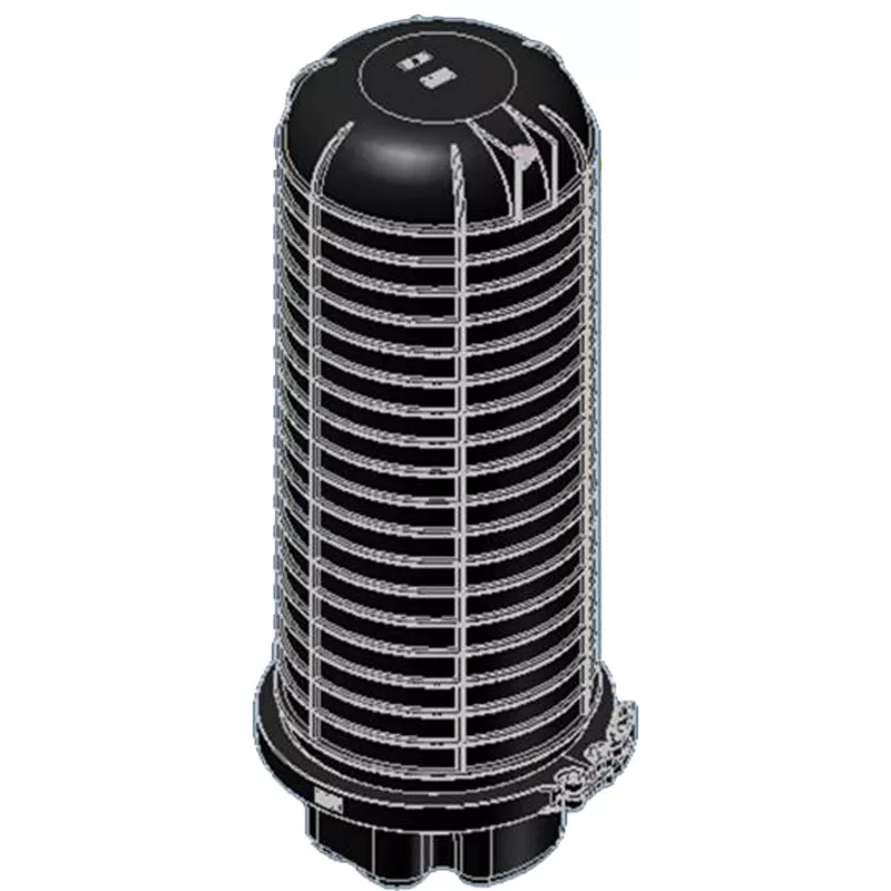 EFB Elektronik muffola dome flat 380 mm altezza 290 x 150 mm