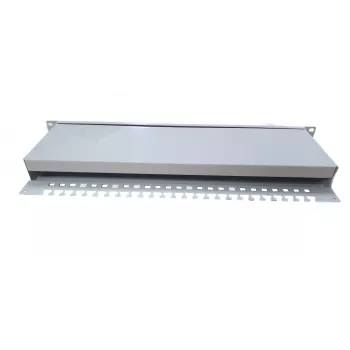 EFB Elektronik breakout box parzialmente equipaggiata con 24 connettori femmina LC duplex OM3