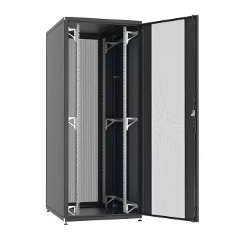 EFB Elektronik rack server PRO 42HE 800x1000 mm grigio chiaro RAL7035 doppia porta perforata anteriore/posteriore
