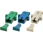 EFB Electronics connettore femmina SC simplex OM4 monopezzo Erika viola bussola in ceramica