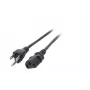 EFB EK490.1,8V2 cavo di alimentazione, Giappone tipo B a IEC C13, 1,8 m, nero