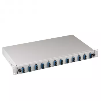 EFB Electronics scatola di giunzione SC 9/125 OS2 estraibile 12 pigtail 6 accoppiatori