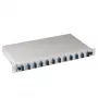 EFB Electronics scatola di giunzione SC 9/125 OS2 estraibile 12 pigtail 6 accoppiatori
