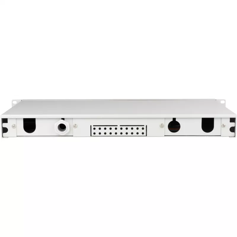 EFB Cassetto di giunzione SC OS2 estraibile 24 pigtail 12 accoppiatori 1U rack