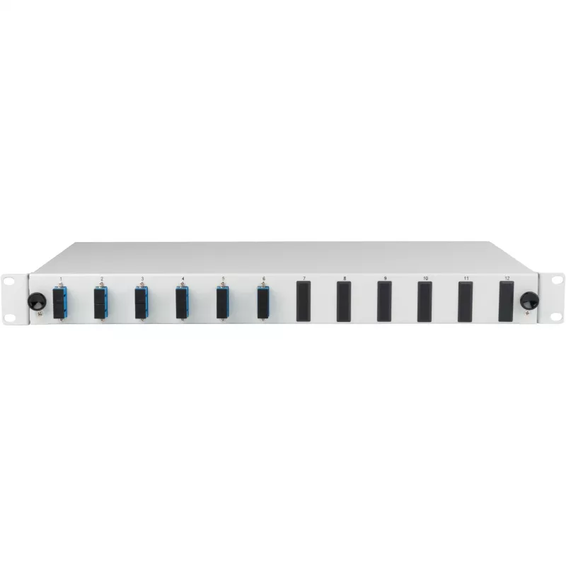 EFB Electronics Cassetto di giunzione SC 9/125 OS2 estraibile 12 pigtail offset 6