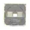 EFB Elektronik Set cornice 1 porta per moduli Keystone, DIN 49075, bianco puro (RAL 9010)