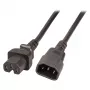 EFB Electronics cavo di prolunga per elettrodomestici caldi C14 180° - C15 180° nero 3 m 3 x 1,00 mm² VDE (EK585.3V2)