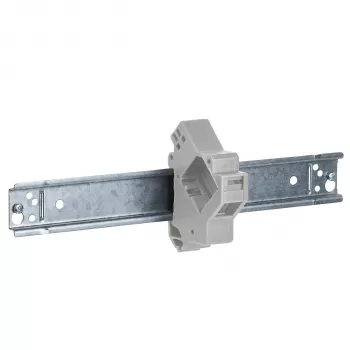 EFB Elektronik supporto per moduli Keystone 1 porta, per guida DIN in scatole di derivazione, plastica, bianco (RAL 9010)