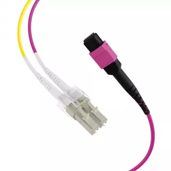 EFB ELEKTRONIK cavo trunk MPO-PLUS(F)-LC OM4 8 fibre Tipo B LSZH viola erica 3 m