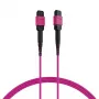 EFB ELEKTRONIK cavo patch MPO-PLUS(F)-MPO-PLUS(F) OM4 12 fibre Tipo B LSZH viola heather 2 m