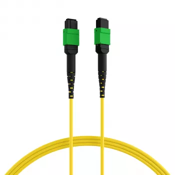 EFB ELEKTRONIK cavo patch MPO-PLUS/APC(F)-MPO-PLUS/APC(F) OS2 12 fibre Tipo B LSZH giallo 5 m