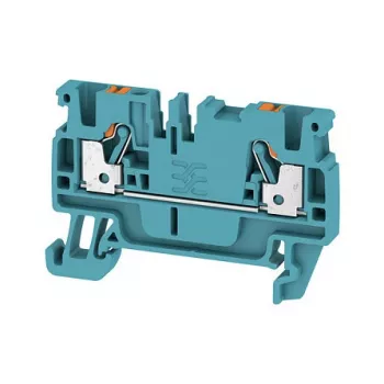 Weidmüller A2C 2.5 BL Morsetto passante Klippon Connect serie A blu