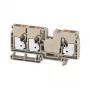 Weidmüller A3C 10 Morsetto universale serie, connessione a vite, 10 mm², beige scuro