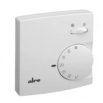ALRE termostato ambiente meccanico da parete 5-30°C interruttore riscaldamento/raffrescamento RTBSB-001