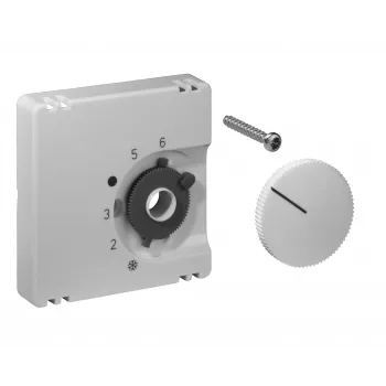 ALRE JZ-001.100 placca di copertura 55 x 55 mm bianco puro simile RAL 9010