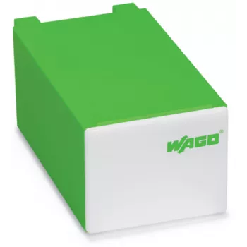 WAGO 709-591 cassetto per armadio elettrico 19 pollici 2U 250mm profondità utile grigio chiaro RAL 7035