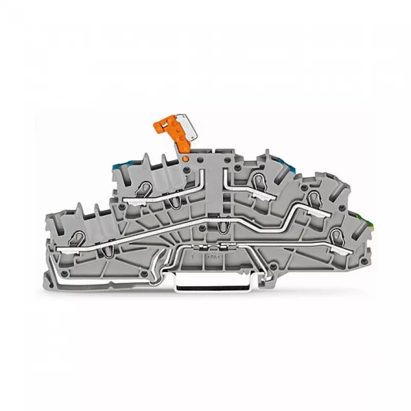 WAGO 2003-6641 morsetto di installazione con coltello di sezionamento orientabile
