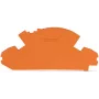 WAGO TOPJOB S piastra terminale arancione 2007-8892