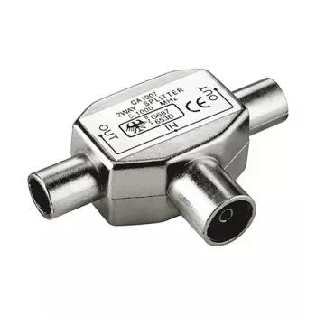 VALUE Secomp VALUE adattatore coassiale a T - splitter antenna