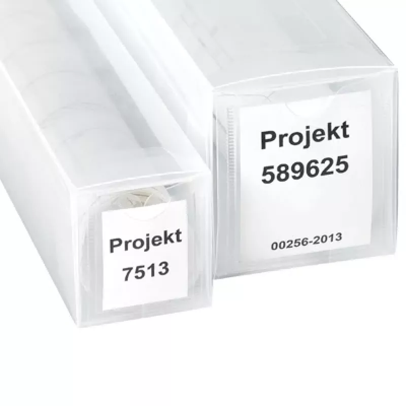Eichner tubo portadisegni 4,5 cm trasparente – tubo per la conservazione di documenti