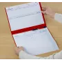 BOI Dokutech cartella paziente Professional-Line DIN A4 orizzontale rossa