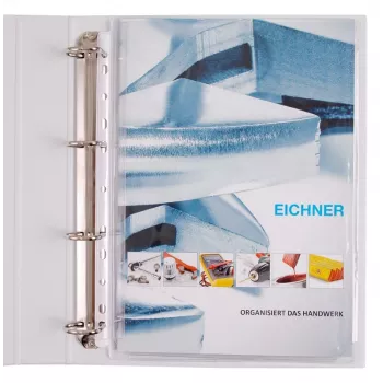 Eichner 10 buste portadocumenti trasparenti A4