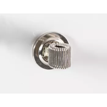 Eichner portapenne 20mm nichelato argento metallo clip-on