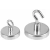 Eichner ganci magnetici argento, metallo Ø 3,6 x 1,7 cm, 5 pezzi