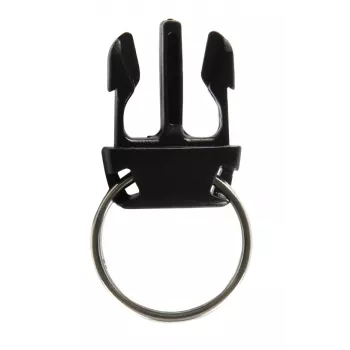 Eichner portachiavi con clip nero