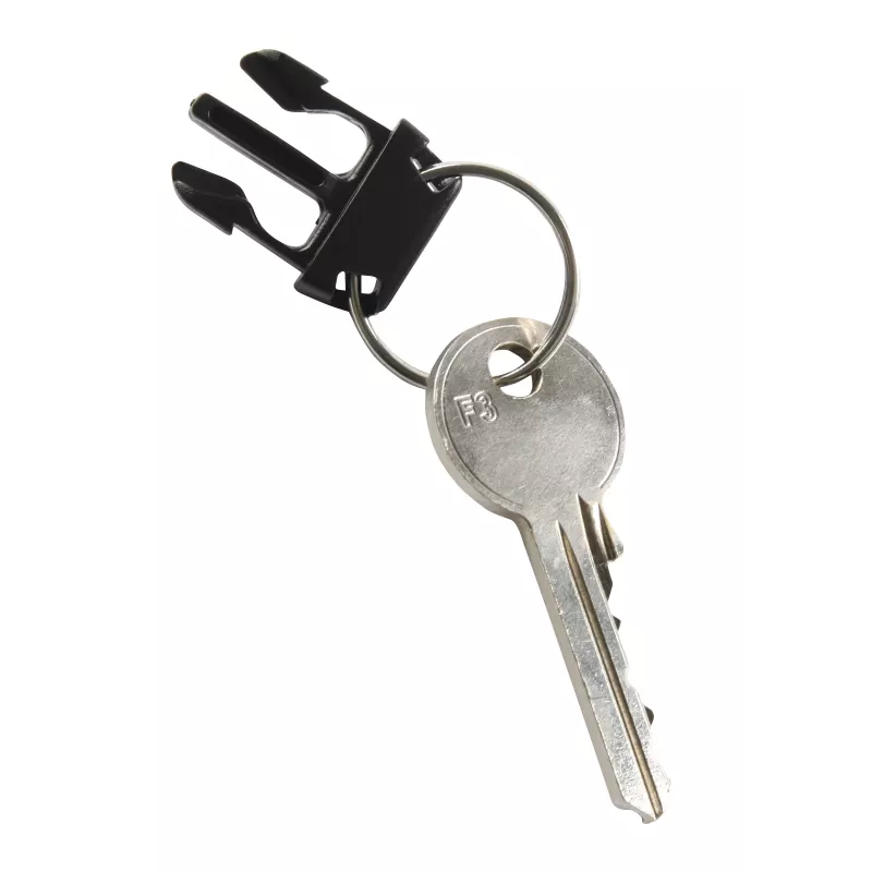 Eichner portachiavi con clip nero