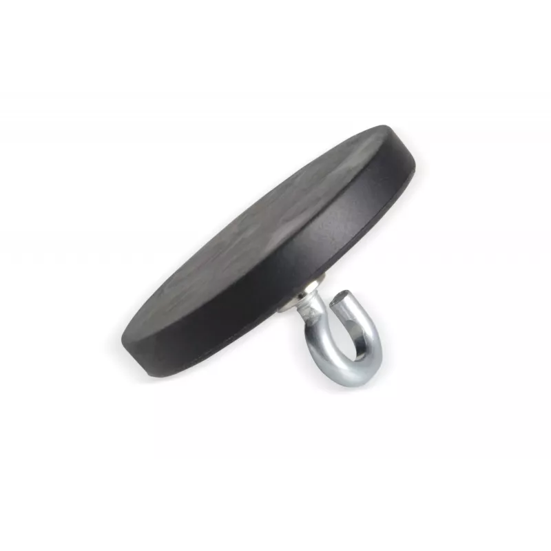 Eichner ganci magnetici neri, metallo Ø 4,3 x 6,0 cm, 5 pezzi