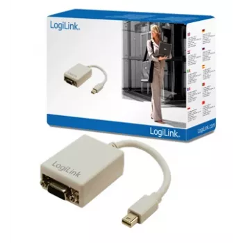 2DIRECT LogiLink cavo adattatore DisplayPort-HDMI 9 cm, 4K, attivo