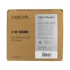 LogiLink scheda PCI Express USB 3.2, 5 Gbps, 2 porte USB-A esterne + 3 interne