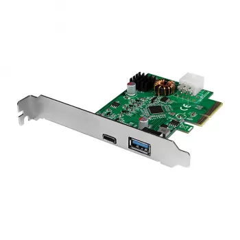 LogiLink scheda PCI Express USB 3.2, 5 Gbps, 2 porte USB-A esterne + 3 interne
