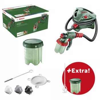 Bosch PFS 5000 E pistola a spruzzo per vernici 1200 W portata 500 ml/min + asta mescolatrice (0.603.207.202)