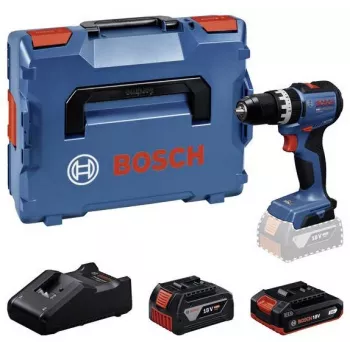 Bosch Professional GSB 18V-52 trapano a percussione a batteria con 2 batterie 18V in L-BOXX (Retail)