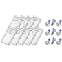 Bosch VISIMOW18V set lame di ricambio (3 lame) - accessorio originale per rasaerba a batteria
