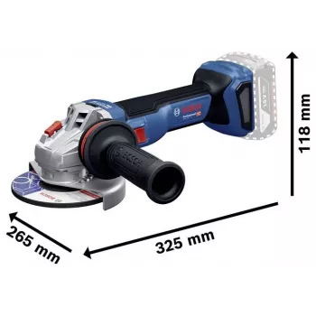 BOSCH POWERTOOLS Combo Kit 18V avvitatore a batteria, avvitatore a impulsi, martello perforatore, smerigliatrice angolare (kit 4 utensili)