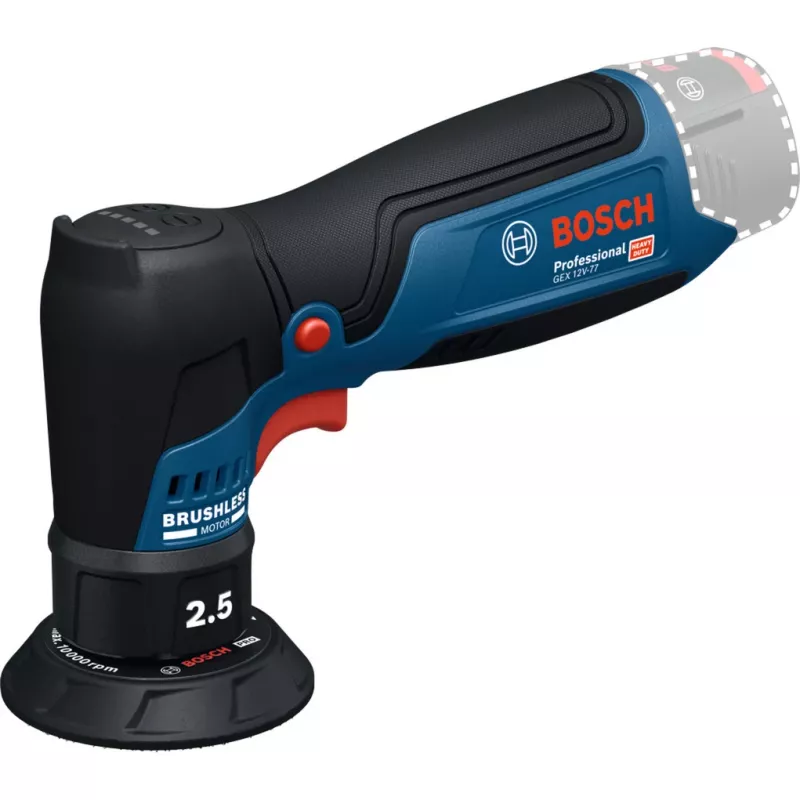 BOSCH PowerTools GEX 12V-75 levigatrice orbitale (in scatola)