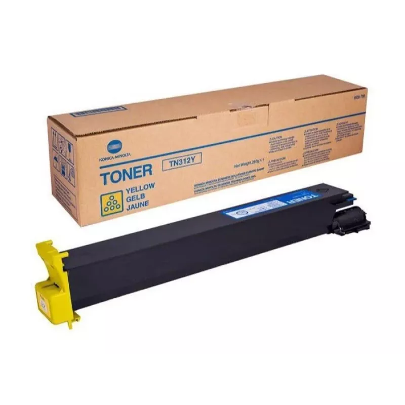 Konica Minolta TN-312Y cartuccia toner originale giallo (12.000 pagine)