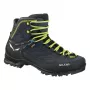 SALEWA uomo Rapace GTX scarpe da montagna - Night Black/Kamille - UK 7.5 (EU 41)