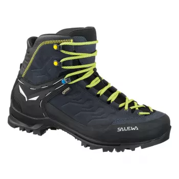 SALEWA uomo Rapace GTX scarpe da trekking - Night Black/Kamille - UK 9.5 (EU 44)
