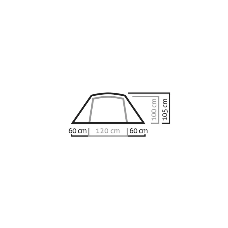 Salewa Denali II Tenda a cupola 2 persone - Cactus/Grey