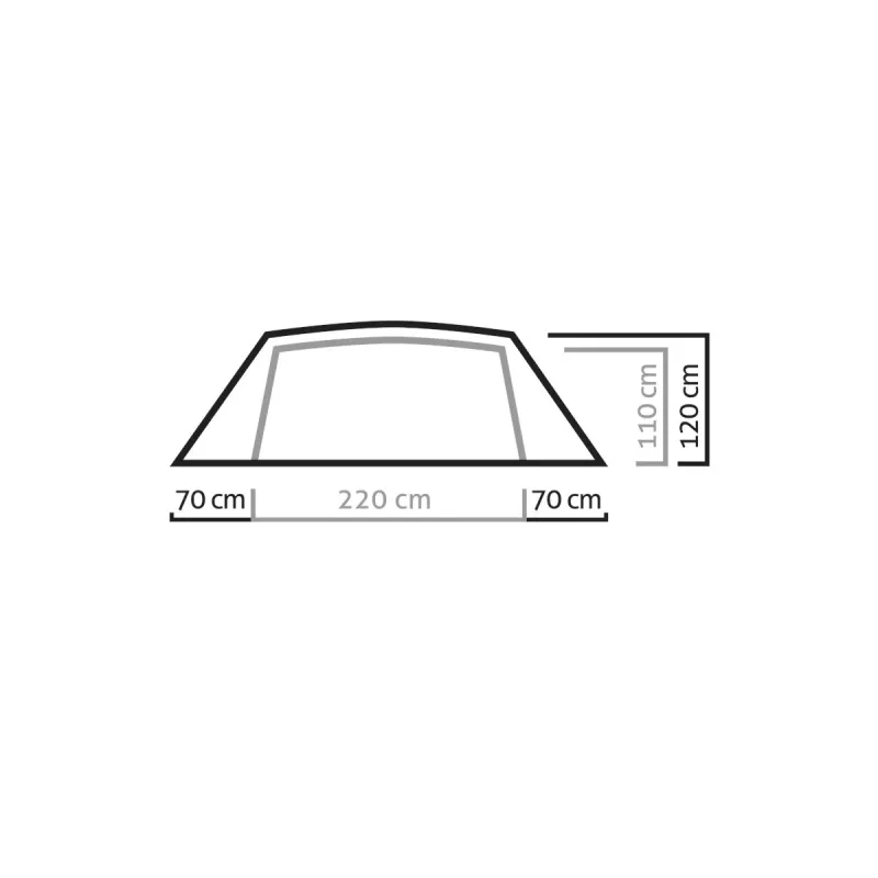 Salewa Denali IV Tenda a cupola 4 persone 3 stagioni a doppia parete